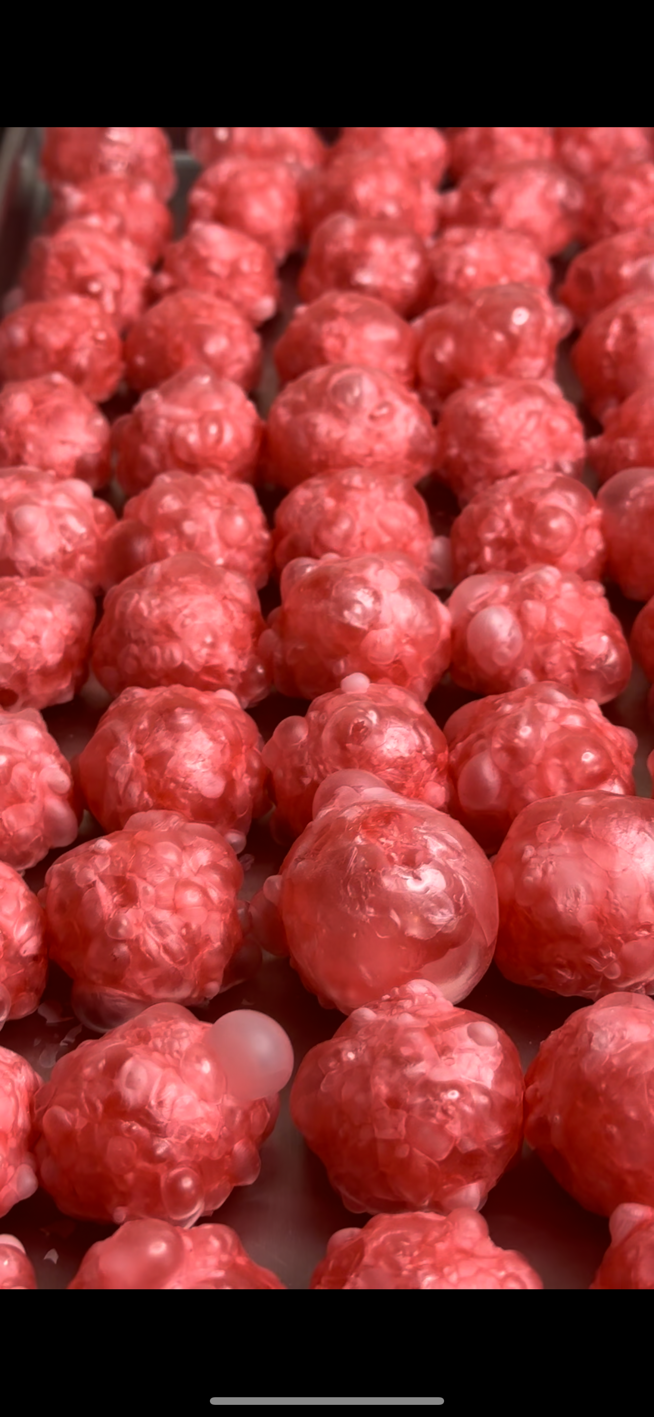 Radiant Red Berry Raspberries - Freeze-Dried Gummy Delights